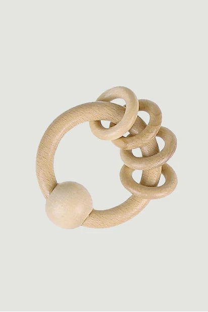 Natural Round Rattle